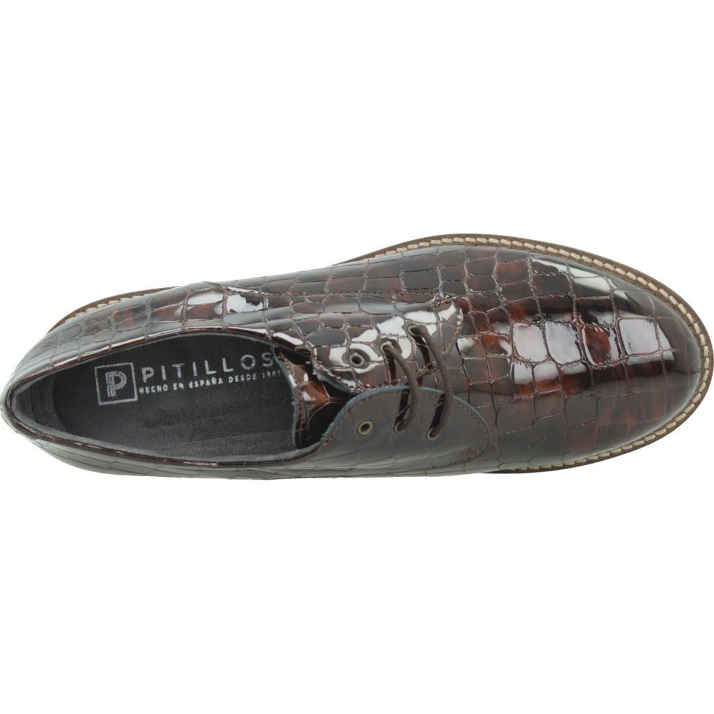 PITILLOS P BLUCHER COCO en color MARRON  (7)