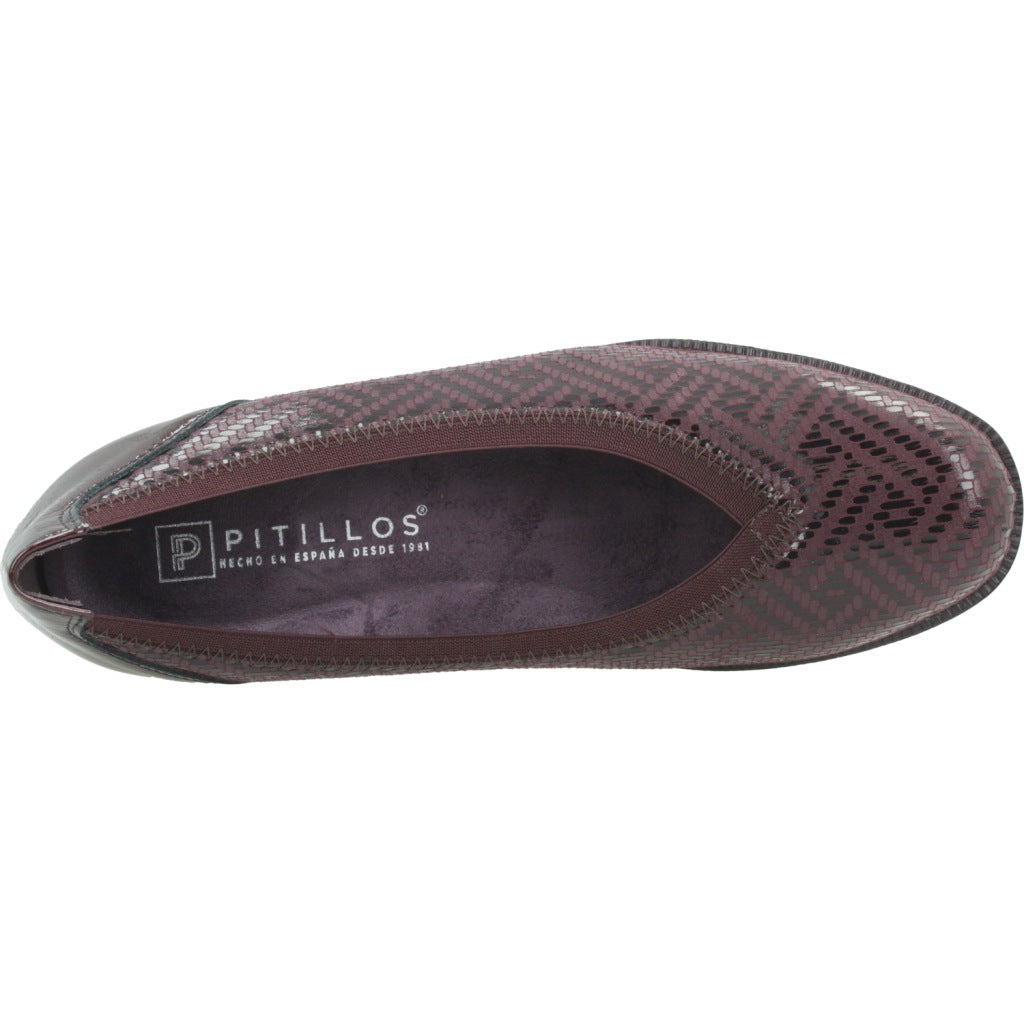 PITILLOS P SALON ELASTIC en color BURDEOS  (7)