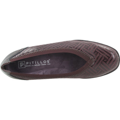 PITILLOS P SALON ELASTIC en color BURDEOS  (7)