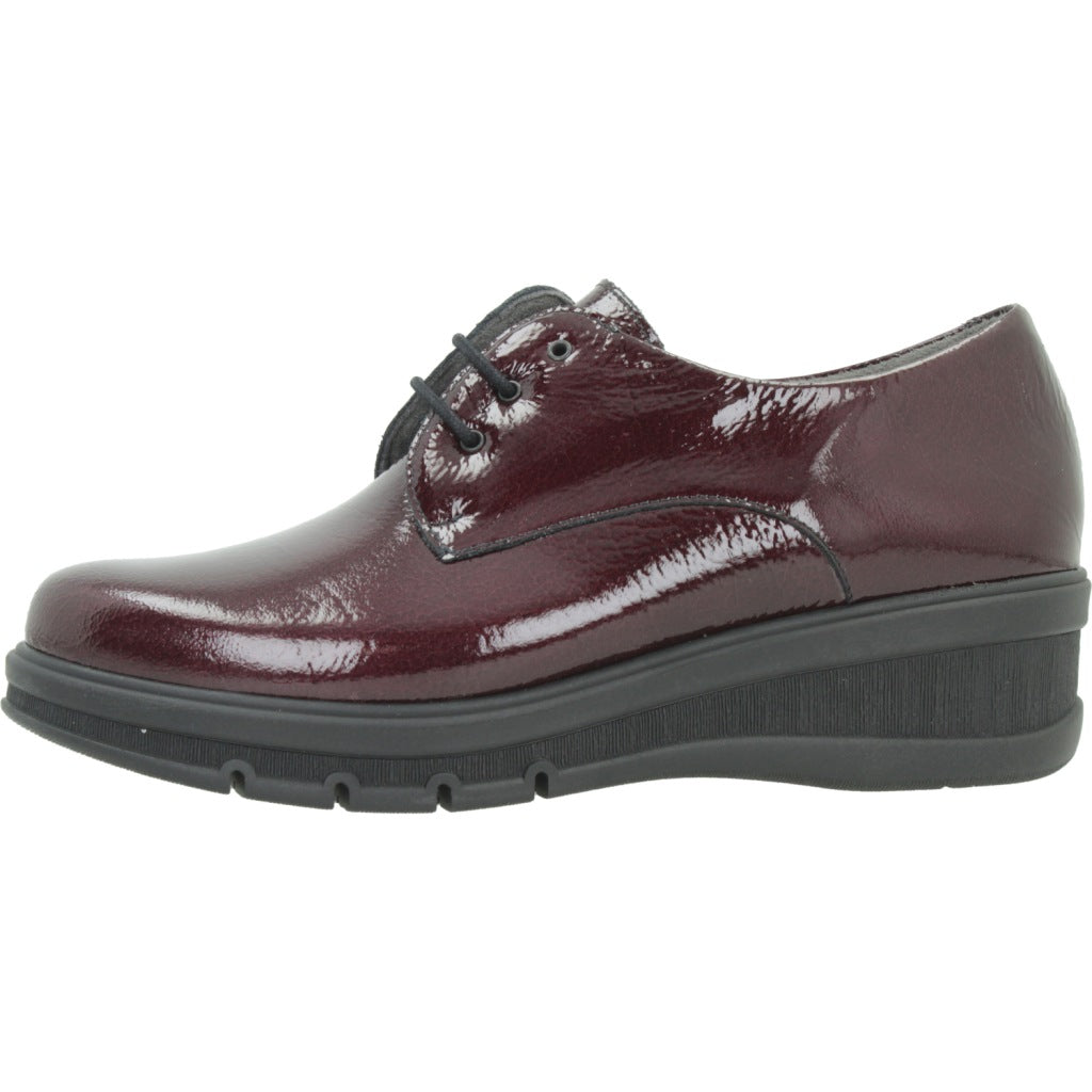 PITILLOS P BLUCHER CHARO en color BURDEOS  (2)