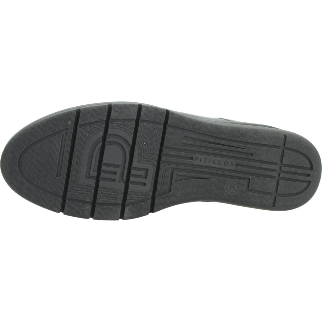 PITILLOS P BLUCHER CHARO en color NEGRO  (6)