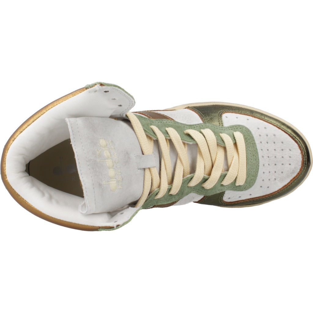 DIADORA HERITAGE ALTO BASKET USED en color   (7)