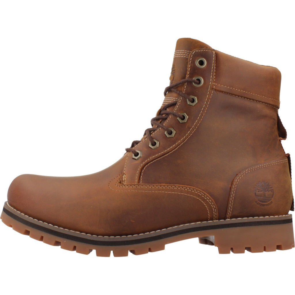 TIMBERLAND Rugged WP MID LACE U en color SADDLE  (2)