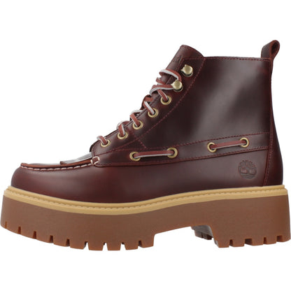 TIMBERLAND STONE STREET MID LAC en color BURGUNDY  (2)