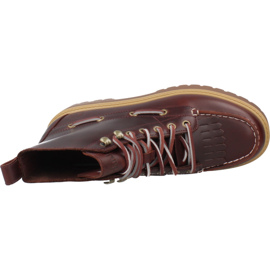 TIMBERLAND STONE STREET MID LAC en color BURGUNDY  (7)