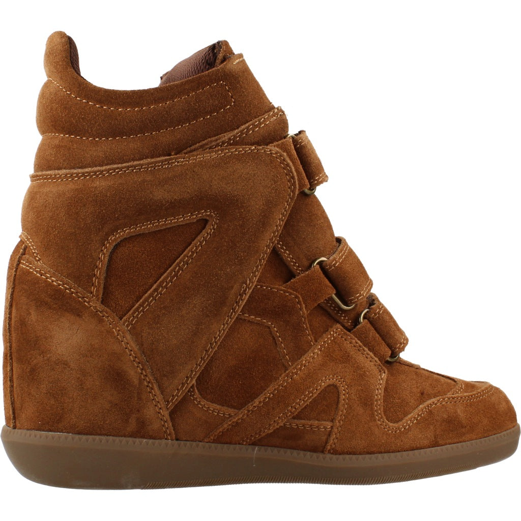 TOP BOTIN SERRAJE en color CAMEL  (4)