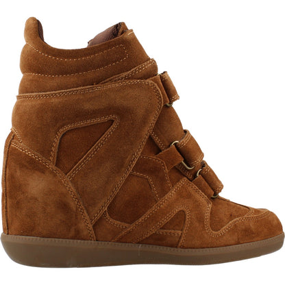 TOP BOTIN SERRAJE en color CAMEL  (4)