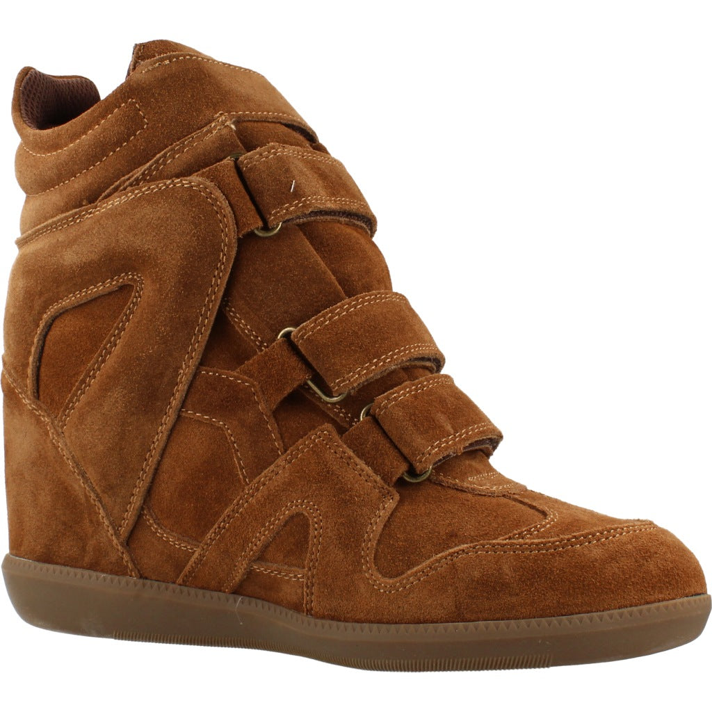 TOP BOTIN SERRAJE en color CAMEL  (5)