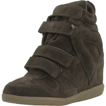 TOP BOTIN SERRAJE en color MOKA  (1)