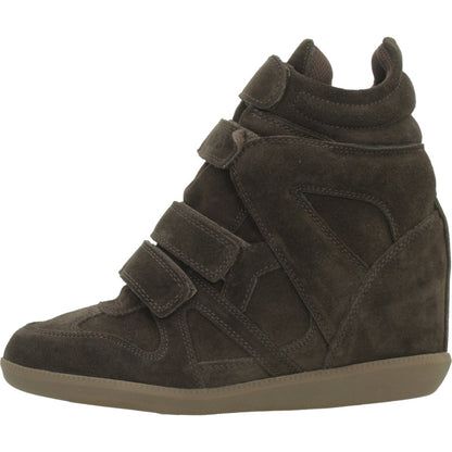 TOP BOTIN SERRAJE en color MOKA  (2)