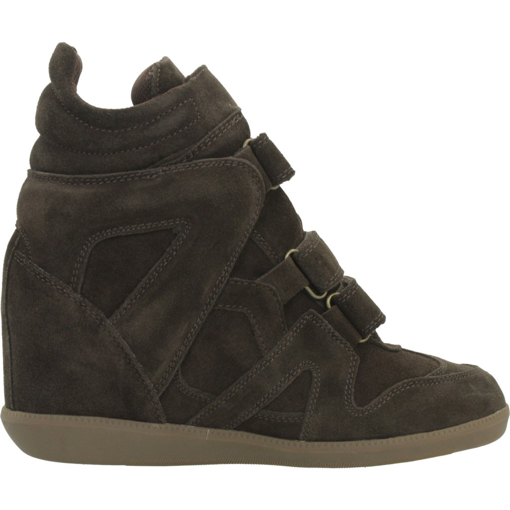 TOP BOTIN SERRAJE en color MOKA  (4)
