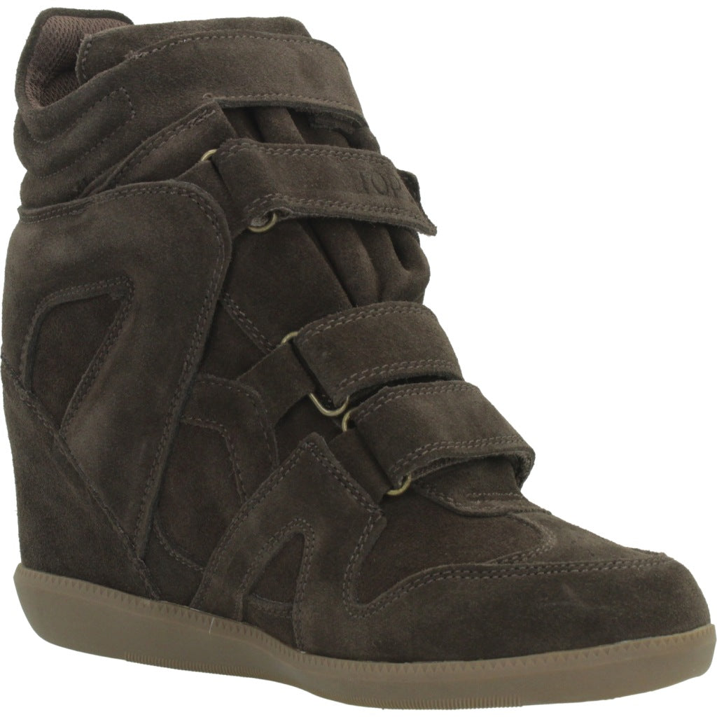 TOP BOTIN SERRAJE en color MOKA  (5)