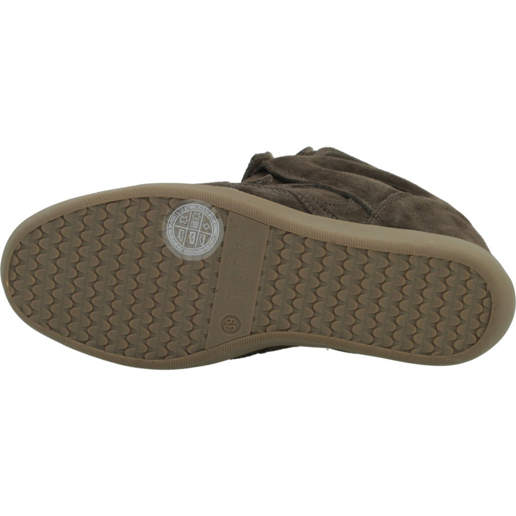 TOP BOTIN SERRAJE en color MOKA  (6)