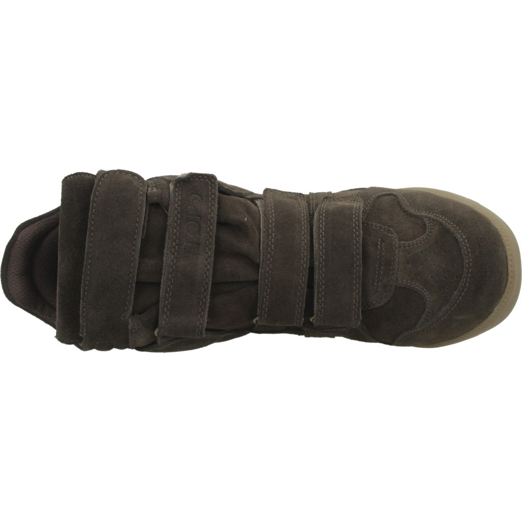 TOP BOTIN SERRAJE en color MOKA  (7)
