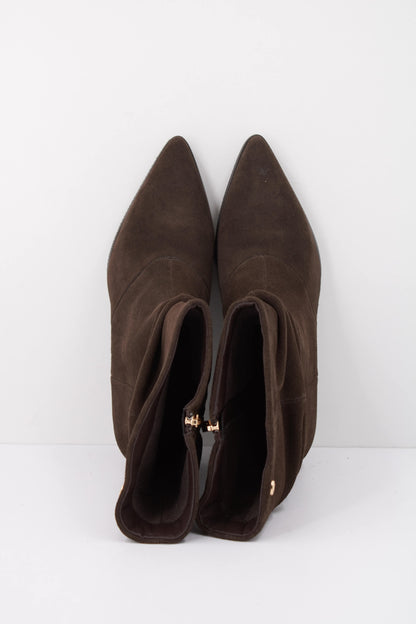 TOP BOTA CORTA ARRUGADA en color MOKA  (3)
