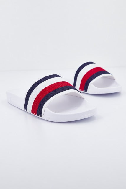 TOMMY HILFIGER SHIMMERY RIBBON POOL en color YBRWHITE  (2)