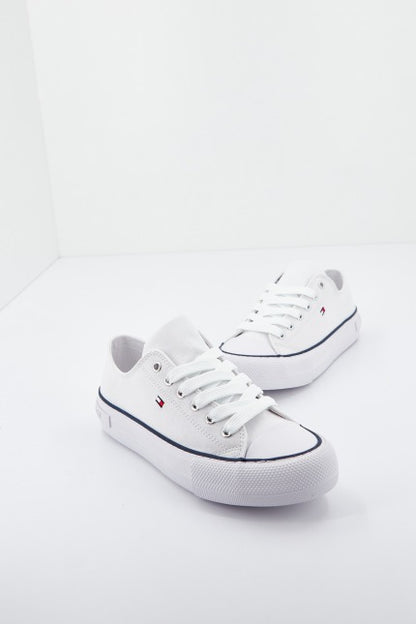 TOMMY HILFIGER BASSA ALLACCIATA en color WHITE  (1)