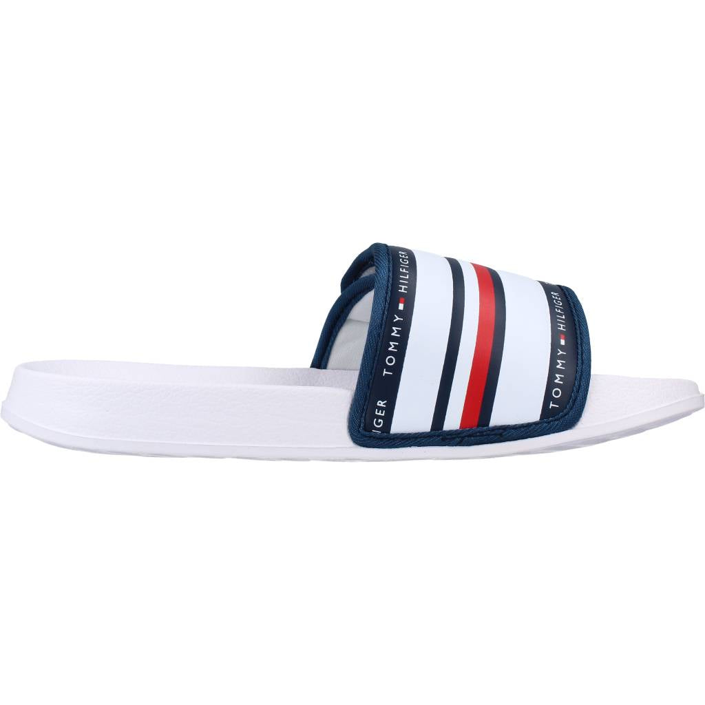 TOMMY HILFIGER CIABATTA PISCINA MAX en color WHITE  (4)