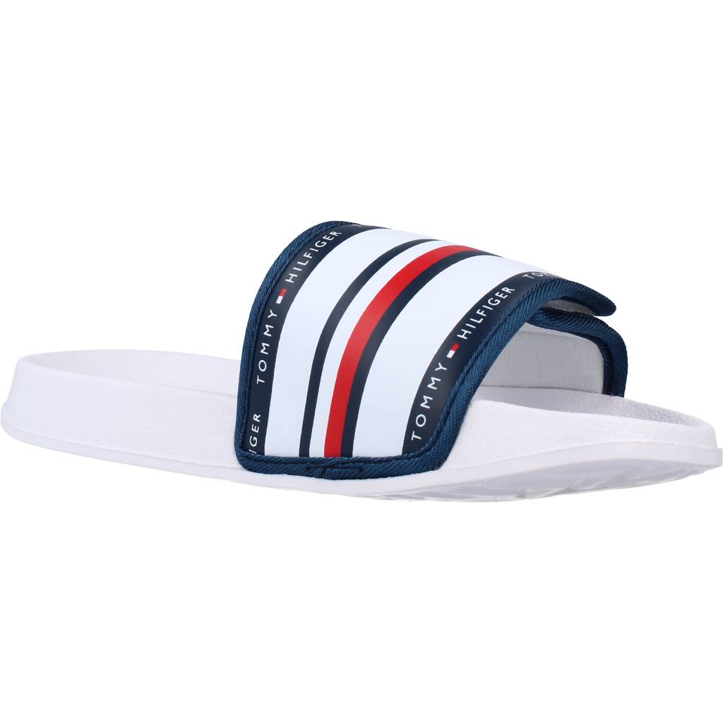 TOMMY HILFIGER CIABATTA PISCINA MAX en color WHITE  (5)