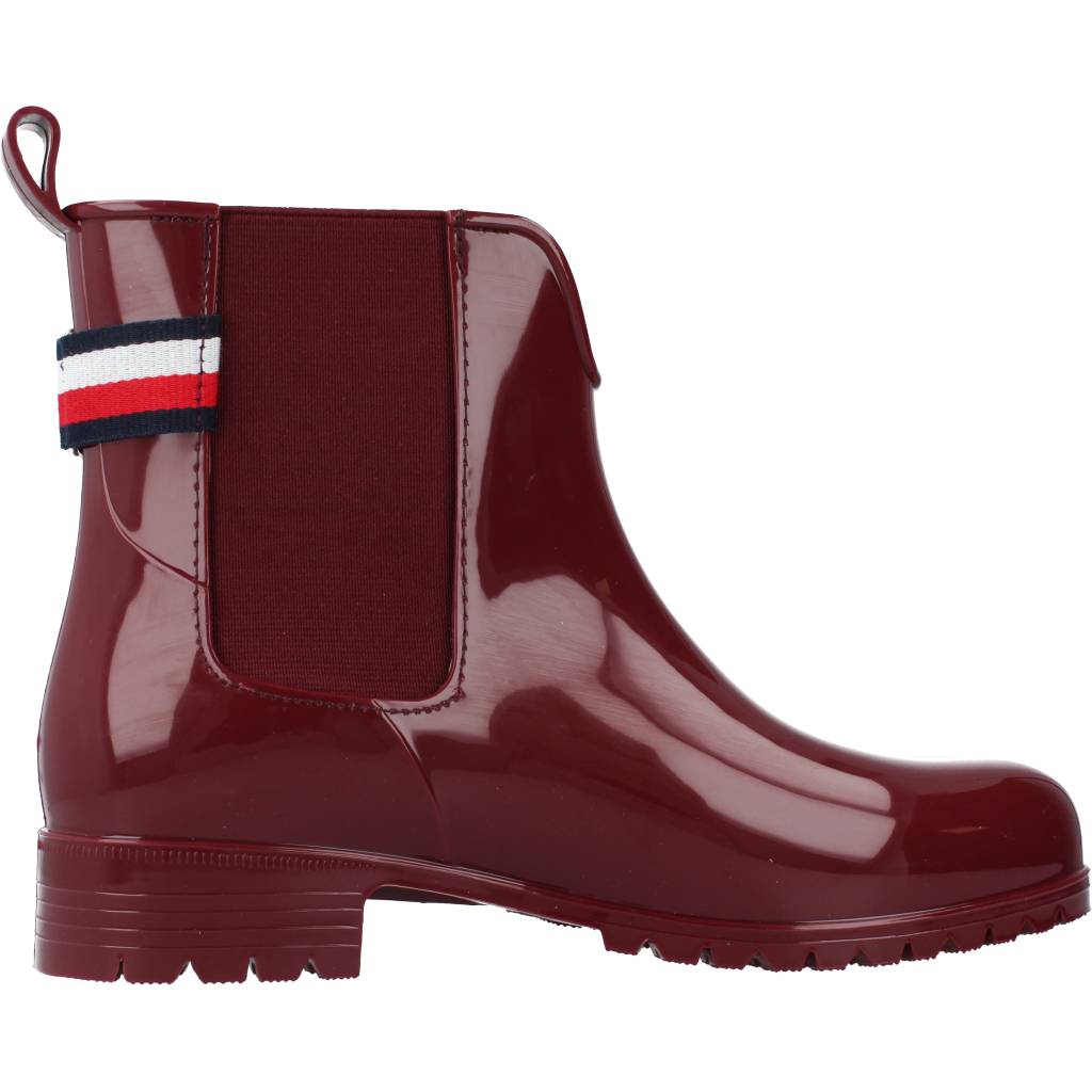 TOMMY HILFIGER ANKLE RAINBOOT WITH  en color VLPDPRG  (4)