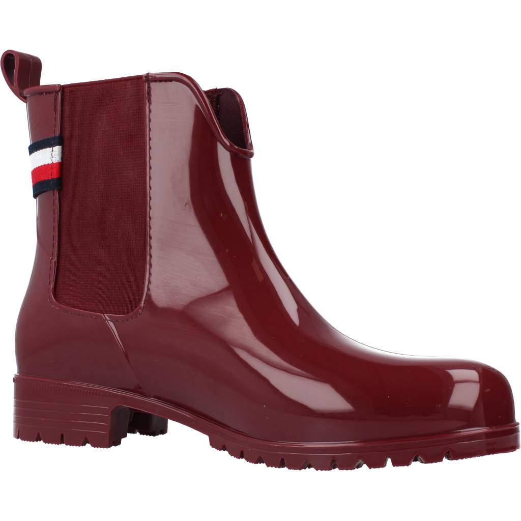 TOMMY HILFIGER ANKLE RAINBOOT WITH  en color VLPDPRG  (5)