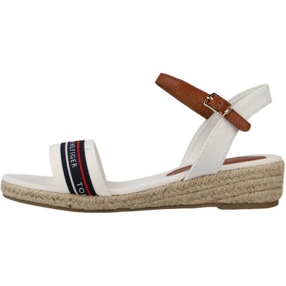 TOMMY HILFIGER ROPE WEDGE  en color BIANCO  (2)