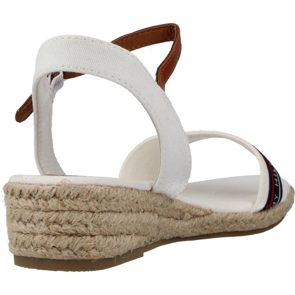 TOMMY HILFIGER ROPE WEDGE  en color BIANCO  (3)