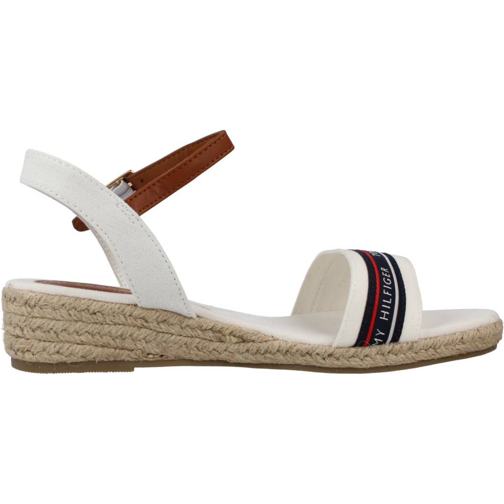 TOMMY HILFIGER ROPE WEDGE  en color BIANCO  (4)
