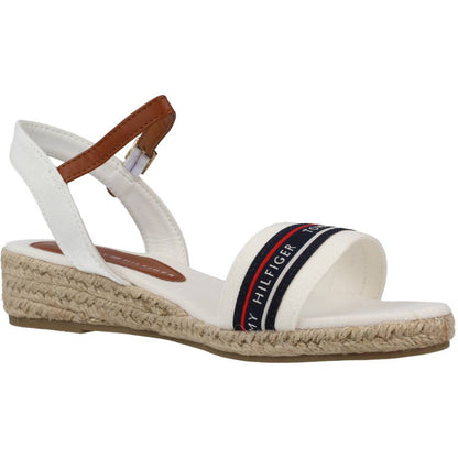 TOMMY HILFIGER ROPE WEDGE  en color BIANCO  (5)