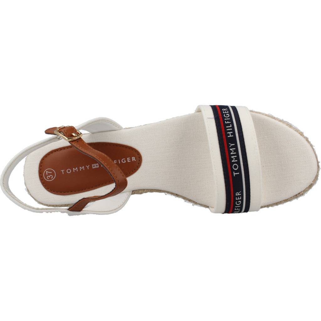 TOMMY HILFIGER ROPE WEDGE  en color BIANCO  (7)