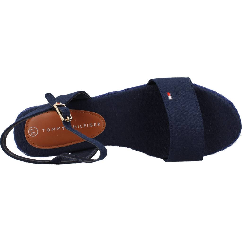 TOMMY HILFIGER ROPE WEDGE SANDAL en color BLUE  (7)