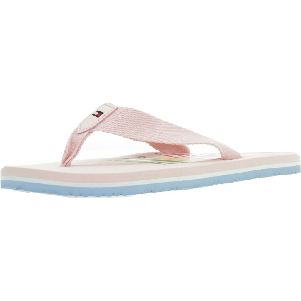 TOMMY HILFIGER LOGO FLIP PLOP en color ROSA  (1)