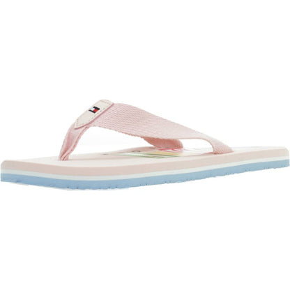 TOMMY HILFIGER LOGO FLIP PLOP en color ROSA  (1)