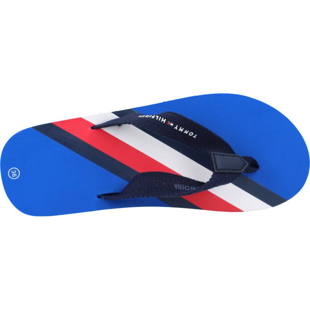TOMMY HILFIGER STRIPES FLIP FLOP en color RYLBLU  (7)
