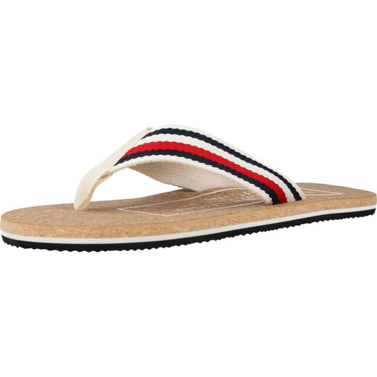 TOMMY HILFIGER CORK BEACH SANDAL en color AC  (1)