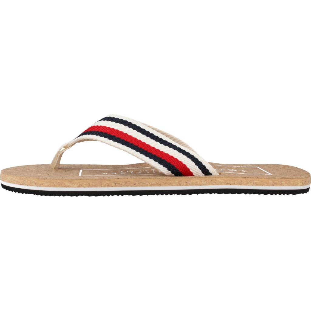 TOMMY HILFIGER CORK BEACH SANDAL en color AC  (2)