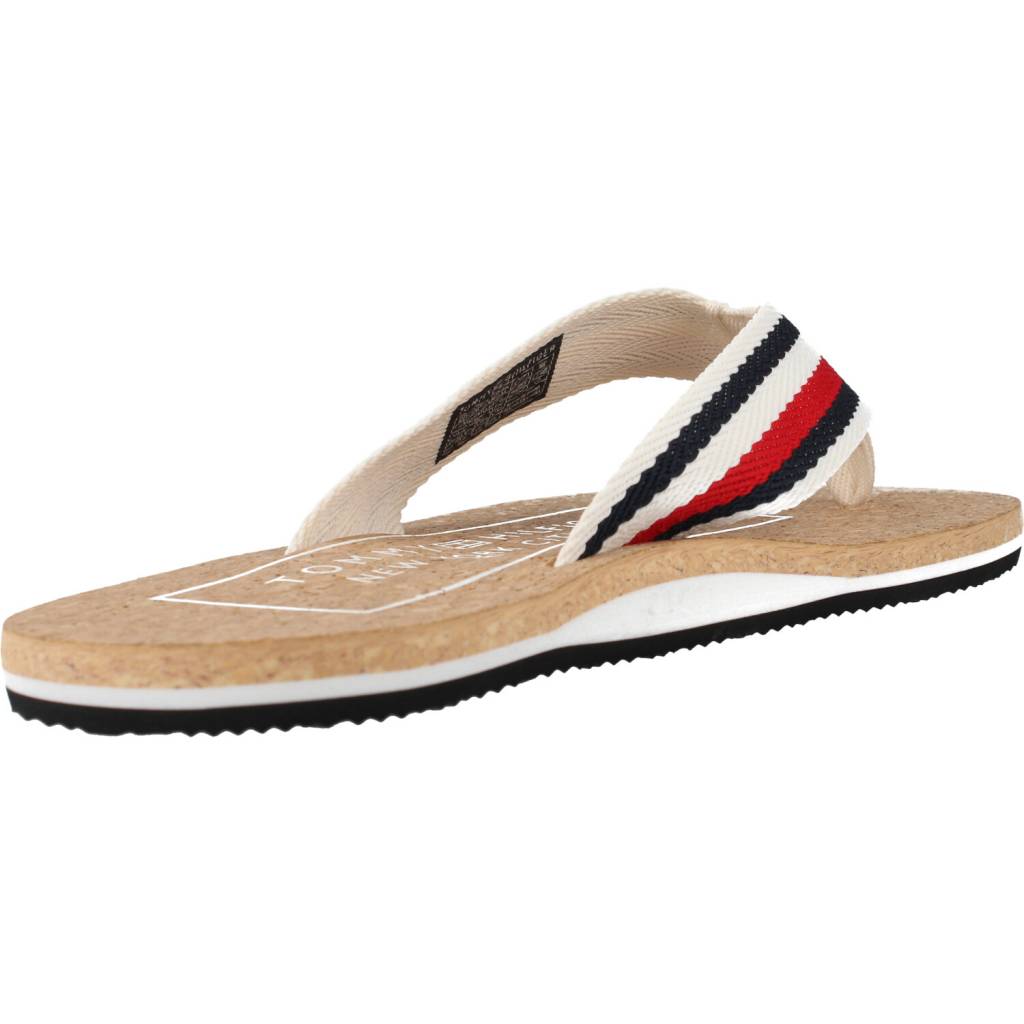 TOMMY HILFIGER CORK BEACH SANDAL en color AC  (3)