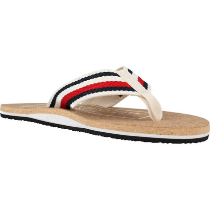 TOMMY HILFIGER CORK BEACH SANDAL en color AC  (5)