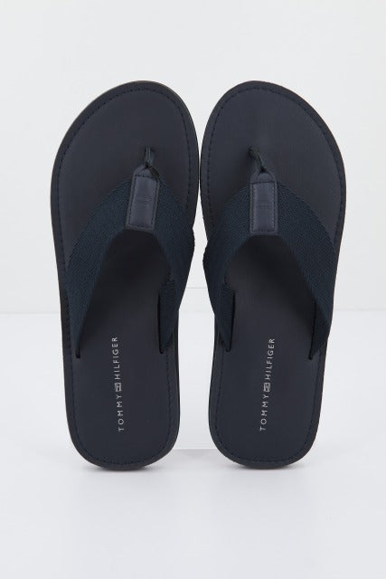 TOMMY HILFIGER LEATHER BEACH SANDAL en color DW  (1)