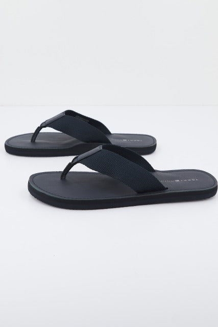 TOMMY HILFIGER LEATHER BEACH SANDAL en color DW  (2)