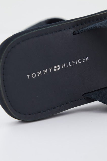 TOMMY HILFIGER LEATHER BEACH SANDAL en color DW  (4)