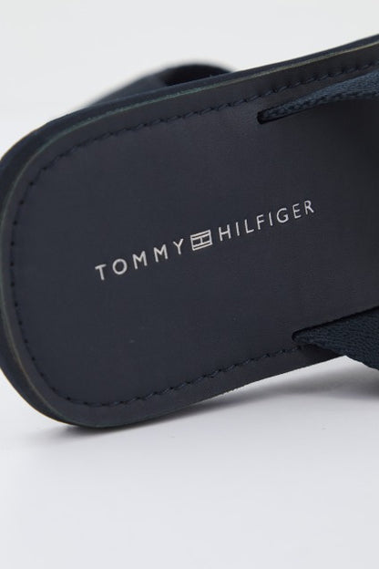 TOMMY HILFIGER LEATHER BEACH SANDAL en color DW  (4)