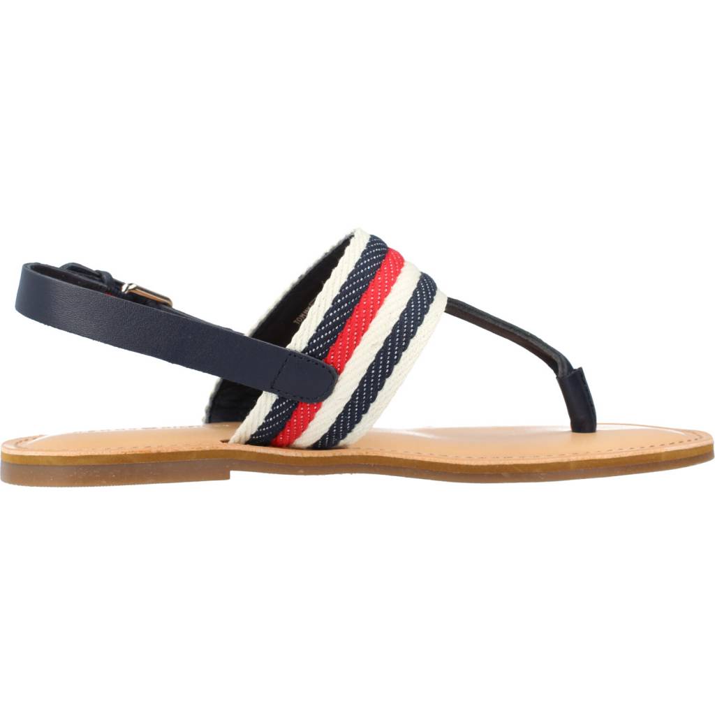 TOMMY HILFIGER FLAT SANDAL CORPORAT en color DW  (4)