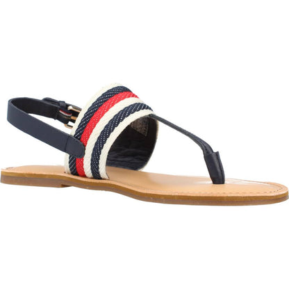 TOMMY HILFIGER FLAT SANDAL CORPORAT en color DW  (5)