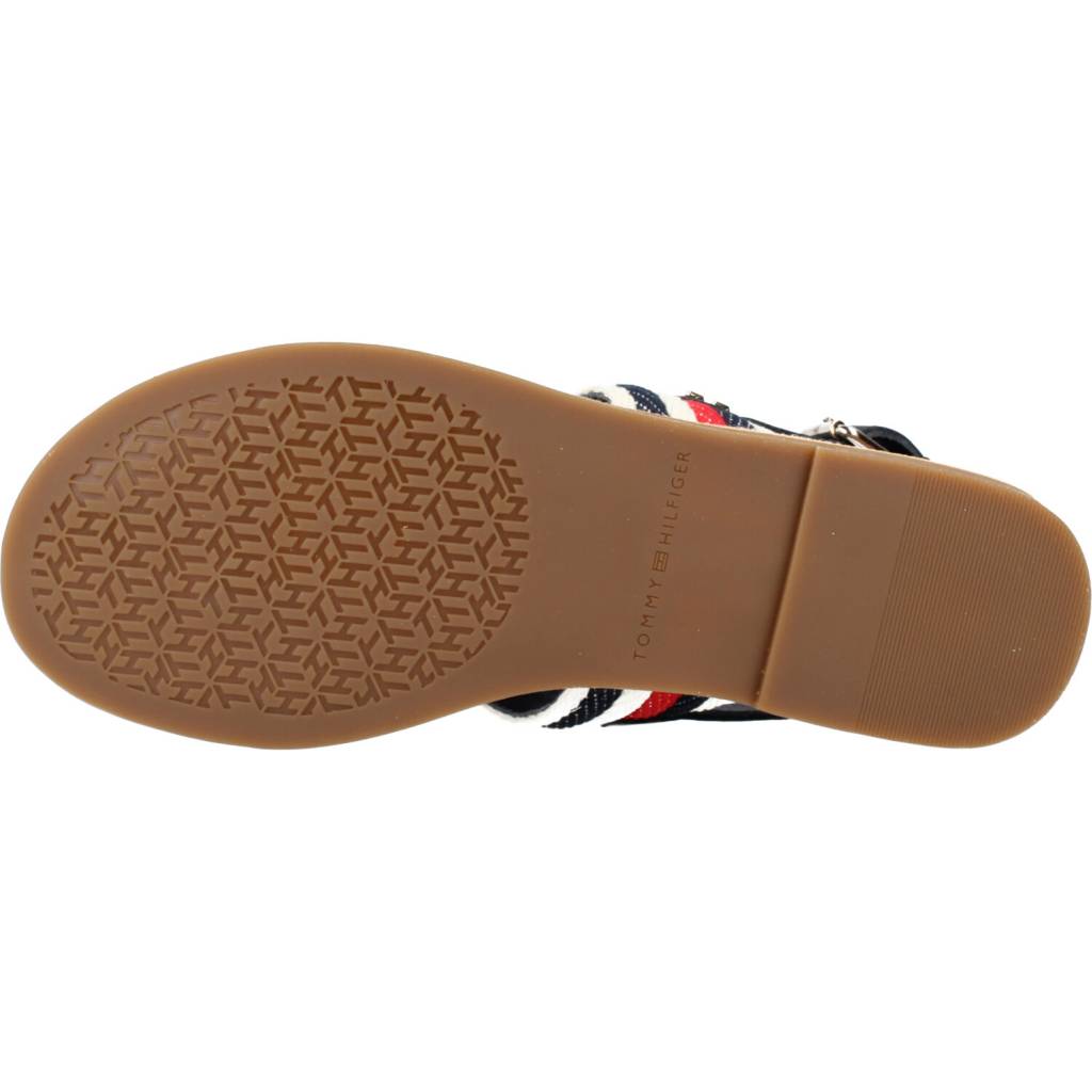 TOMMY HILFIGER FLAT SANDAL CORPORAT en color DW  (6)