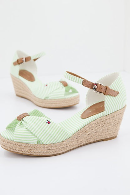 TOMMY HILFIGER  HIGH WEDGE SEERSUCK en color H  (1)