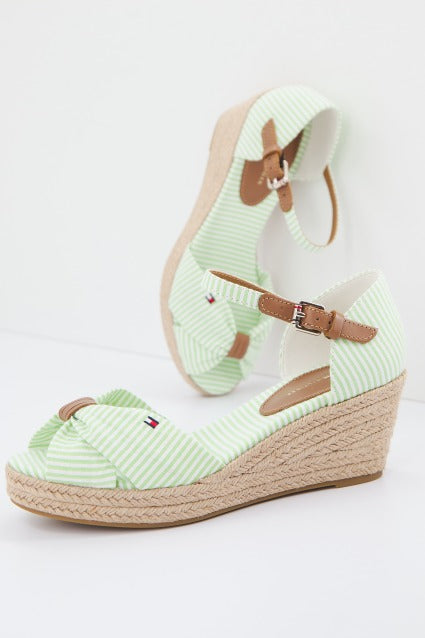 TOMMY HILFIGER  HIGH WEDGE SEERSUCK en color H  (3)