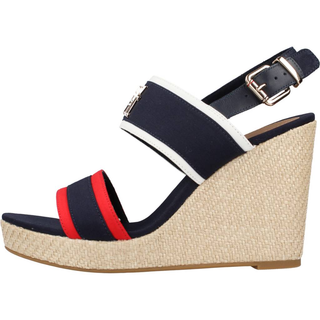 TOMMY HILFIGER RWB FEMININE WEDGE en color GY  (2)