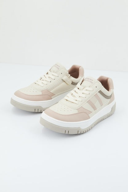TOMMY HILFIGER LOW CUT LACE-UP SNEA en color PNKBGE  (1)