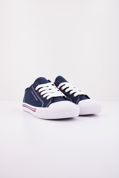 TOMMY HILFIGER SNEAKER BASSA ALLACC en color BLUE  (2)